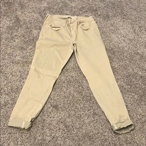 Khaki American eagle jegging
